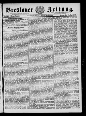 Breslauer Zeitung on Jul 27, 1880