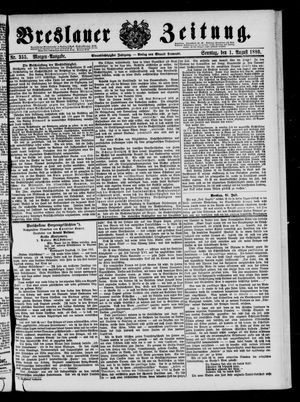 Breslauer Zeitung on Aug 1, 1880