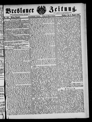 Breslauer Zeitung vom 03.08.1880