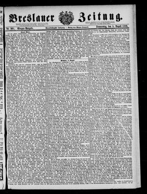Breslauer Zeitung vom 05.08.1880
