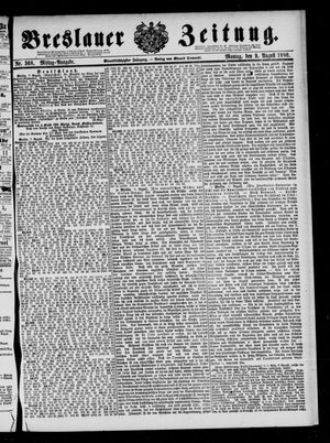 Breslauer Zeitung vom 09.08.1880