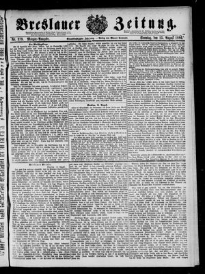 Breslauer Zeitung vom 15.08.1880