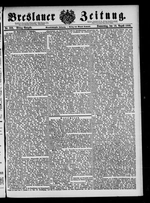 Breslauer Zeitung vom 19.08.1880