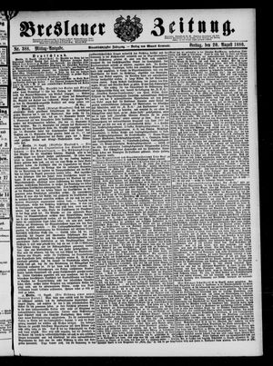 Breslauer Zeitung vom 20.08.1880