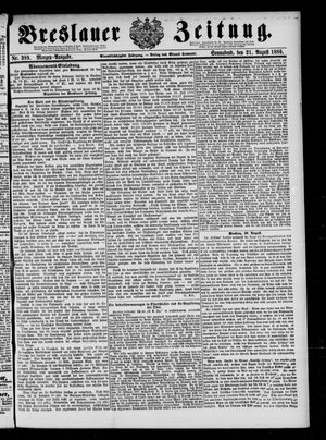 Breslauer Zeitung vom 21.08.1880