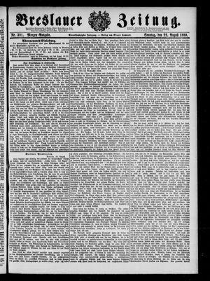 Breslauer Zeitung vom 22.08.1880