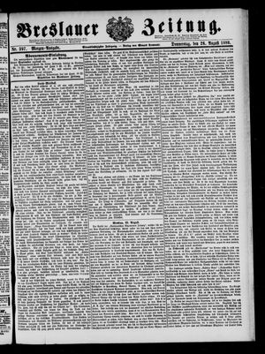 Breslauer Zeitung vom 26.08.1880