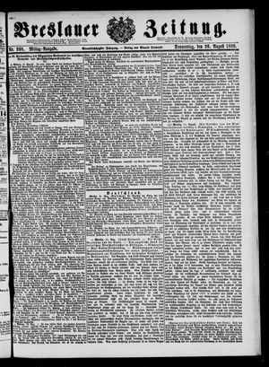 Breslauer Zeitung vom 26.08.1880