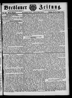 Breslauer Zeitung vom 29.08.1880