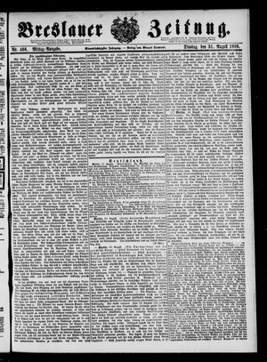 Breslauer Zeitung vom 31.08.1880