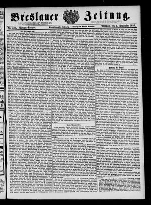 Breslauer Zeitung on Sep 1, 1880