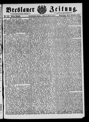 Breslauer Zeitung vom 02.09.1880