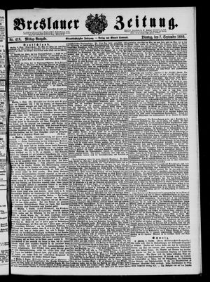 Breslauer Zeitung vom 07.09.1880