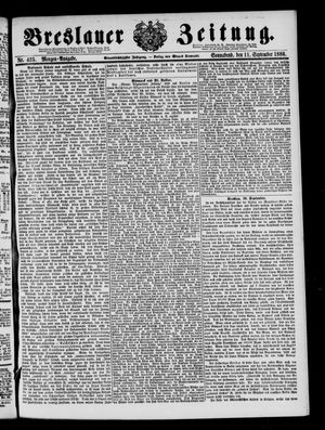 Breslauer Zeitung vom 11.09.1880
