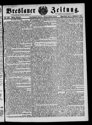 Breslauer Zeitung vom 11.09.1880