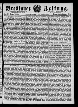 Breslauer Zeitung on Sep 12, 1880
