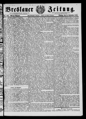 Breslauer Zeitung vom 14.09.1880
