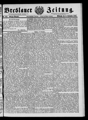 Breslauer Zeitung vom 15.09.1880