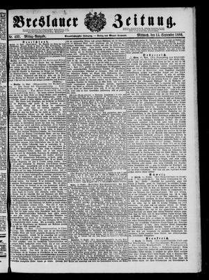 Breslauer Zeitung vom 15.09.1880