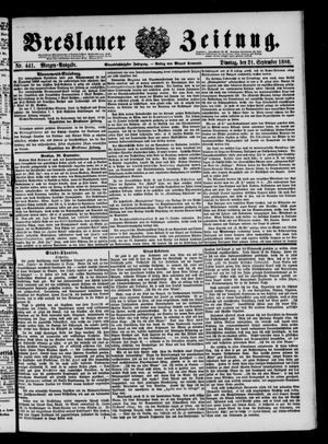Breslauer Zeitung vom 21.09.1880
