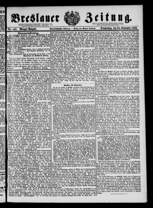 Breslauer Zeitung vom 23.09.1880