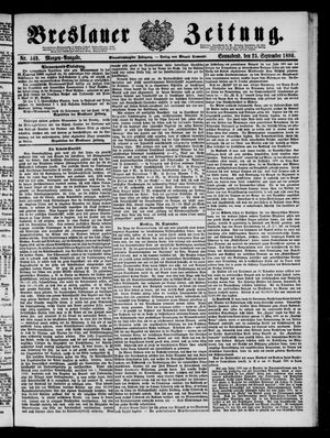 Breslauer Zeitung on Sep 25, 1880