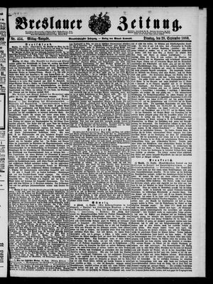 Breslauer Zeitung on Sep 28, 1880