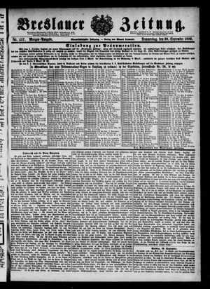 Breslauer Zeitung on Sep 30, 1880