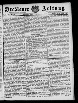 Breslauer Zeitung vom 03.01.1882