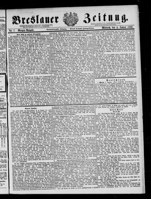 Breslauer Zeitung vom 04.01.1882