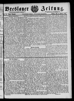 Breslauer Zeitung vom 06.01.1882