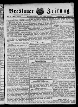 Breslauer Zeitung vom 07.01.1882