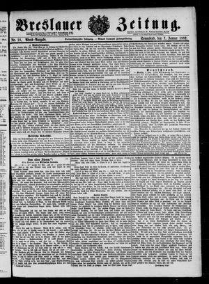 Breslauer Zeitung on Jan 7, 1882