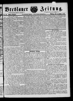 Breslauer Zeitung on Jan 9, 1882