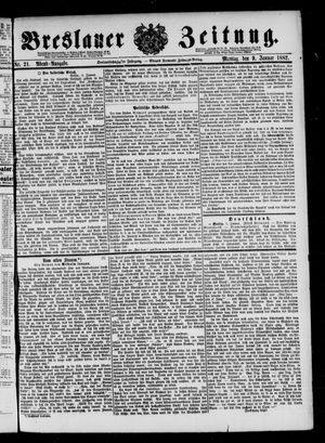 Breslauer Zeitung on Jan 9, 1882