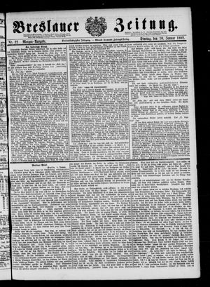 Breslauer Zeitung on Jan 10, 1882