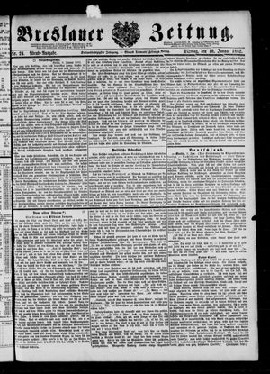 Breslauer Zeitung on Jan 10, 1882