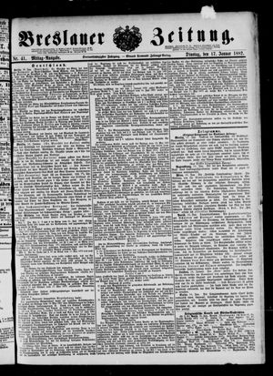 Breslauer Zeitung vom 17.01.1882