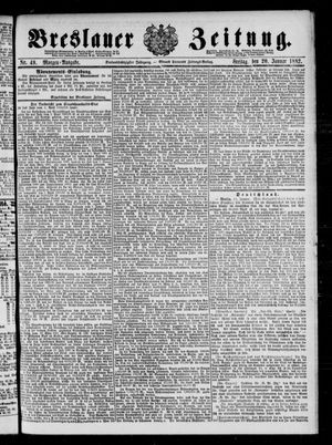 Breslauer Zeitung vom 20.01.1882