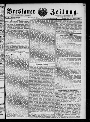Breslauer Zeitung on Jan 20, 1882