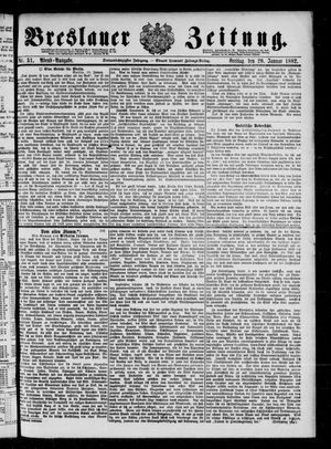 Breslauer Zeitung on Jan 20, 1882