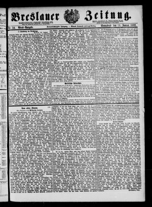Breslauer Zeitung on Jan 21, 1882