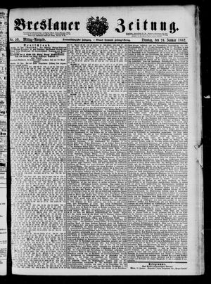 Breslauer Zeitung vom 24.01.1882