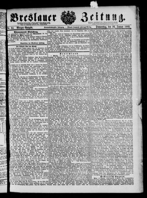 Breslauer Zeitung on Jan 26, 1882
