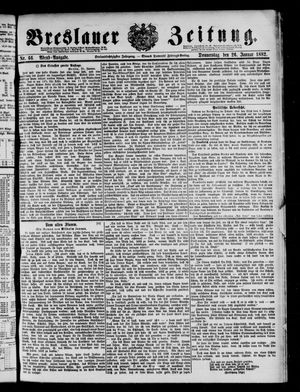 Breslauer Zeitung vom 26.01.1882