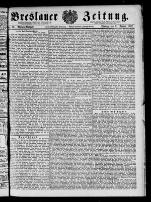 Breslauer Zeitung on Jan 31, 1882