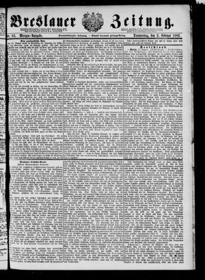 Breslauer Zeitung vom 02.02.1882