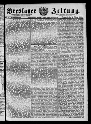 Breslauer Zeitung on Feb 4, 1882