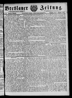 Breslauer Zeitung vom 05.02.1882