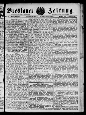 Breslauer Zeitung vom 06.02.1882